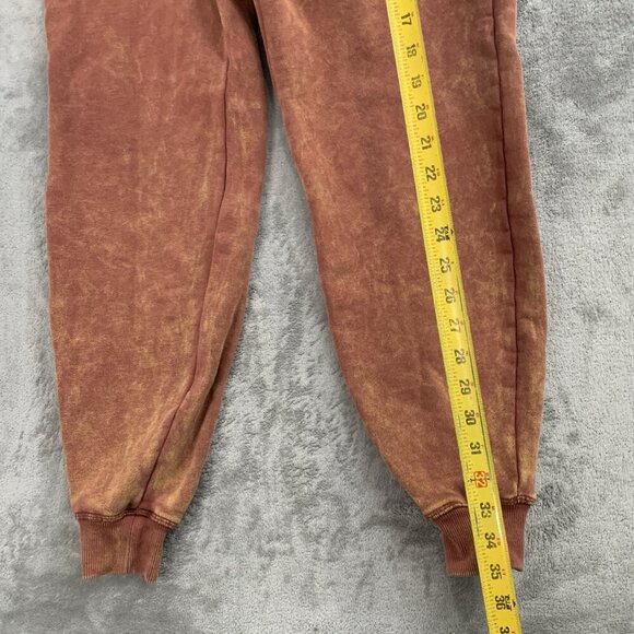 Alphalete Sweatpants Mens XS Very Terry Jogger Fleece Workout Gym Bloodstone Run - Picture 2 of 13